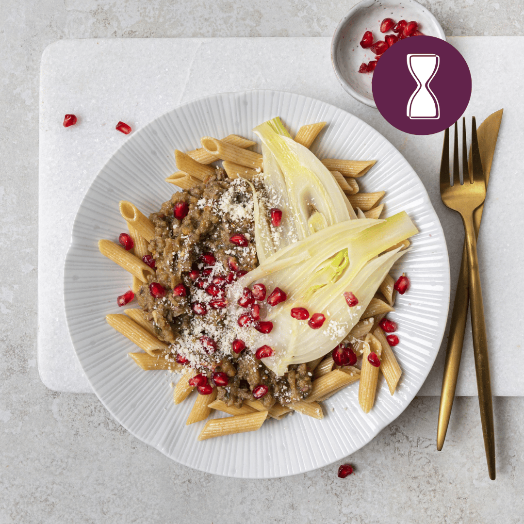 Afslank: Baba ganoush pasta