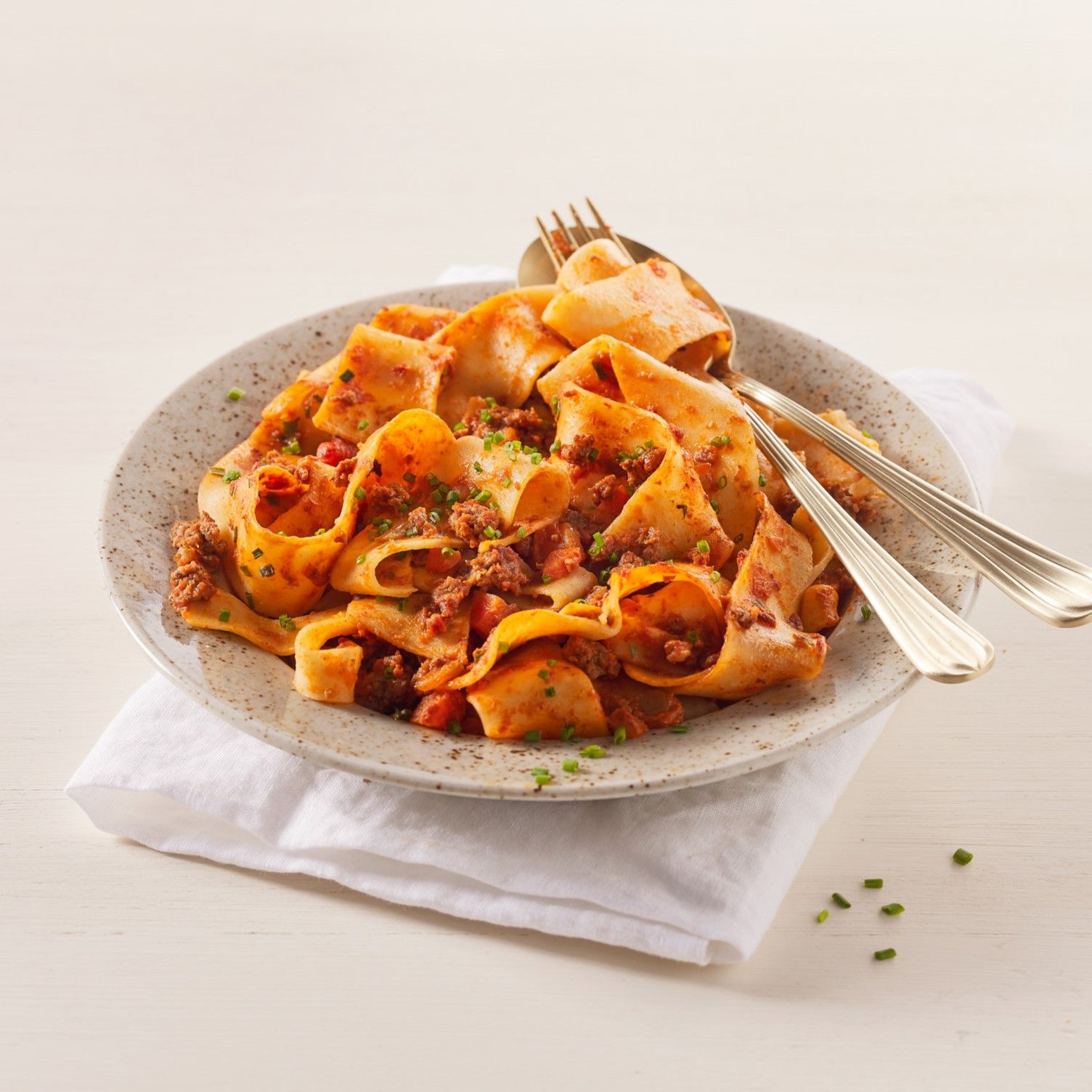 Pappardelle bolognese