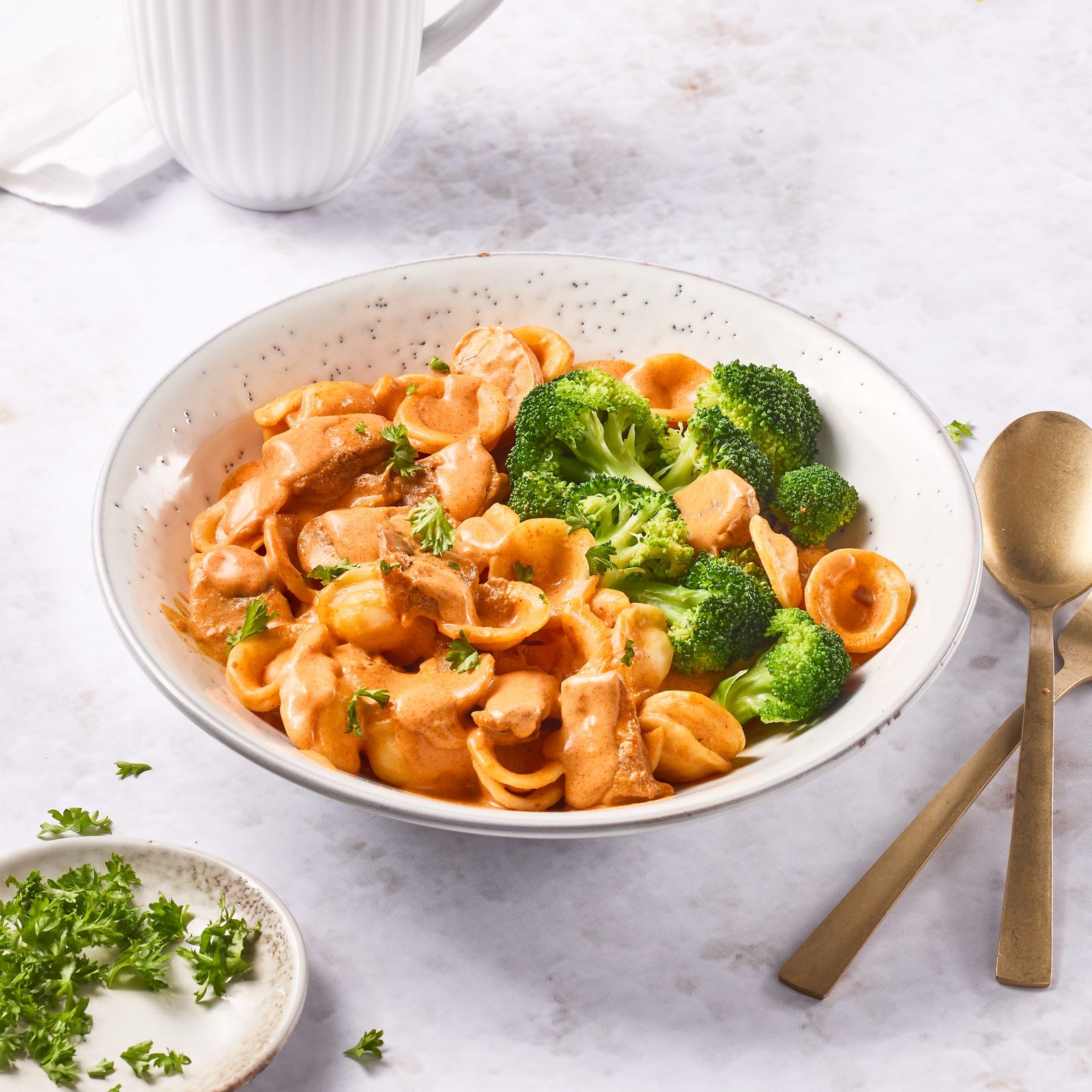 Beef Stroganoff pasta